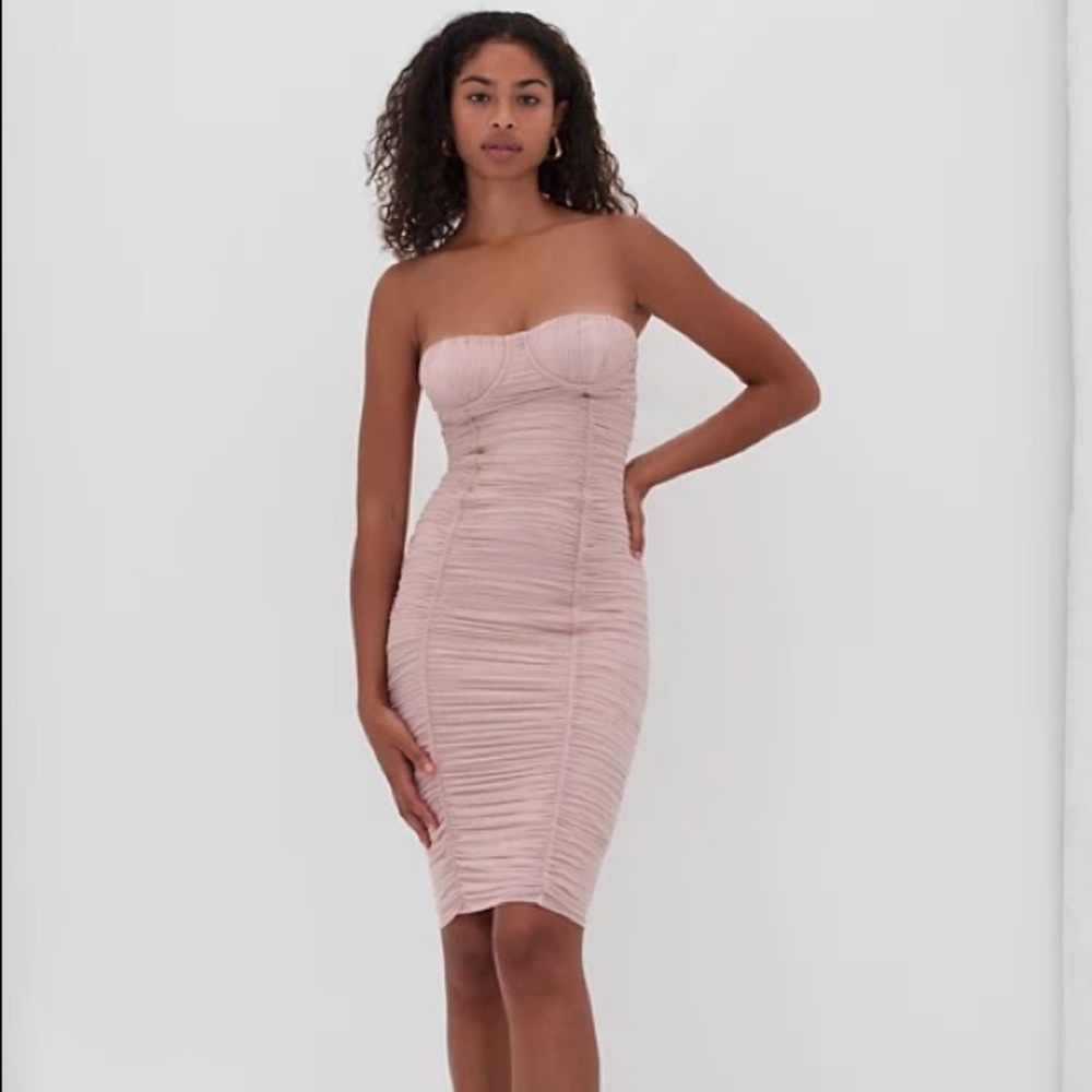 Babaron Luxor Strapless Dress; Like new